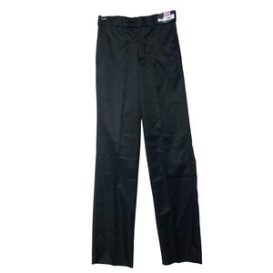NWT National‎ Patrol 3000 Black 30R  Mens 100% Polyester Uniform Pant UN-HEMMED